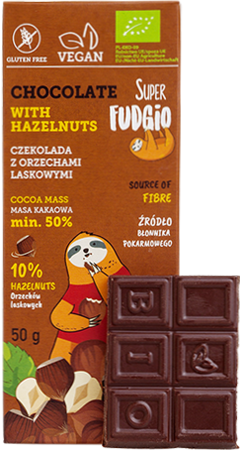 Ekologiczne produkty Super Fudgio, wegańskie słodycze, wegańskie czekolady  superfudgio, Super Krówka