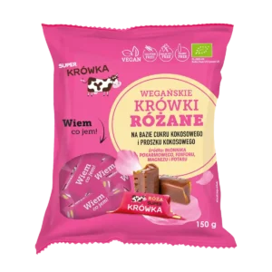 Ekologiczne-krówki-bezmleczne-różane-superfudgio-superkrówka