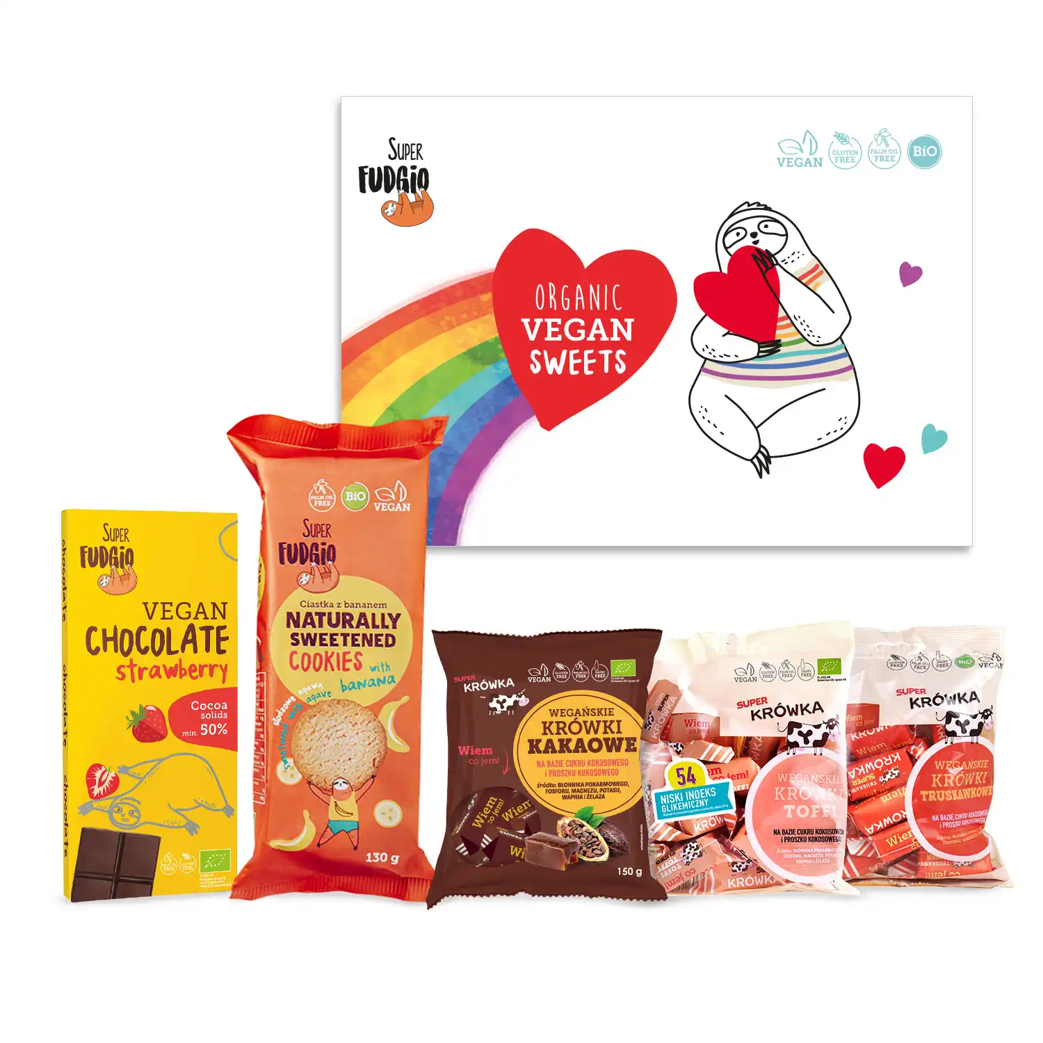 Super Fudgio Zestaw Prezentowy 660g 1 Super Fudgio Zestaw Prezentowy 660g