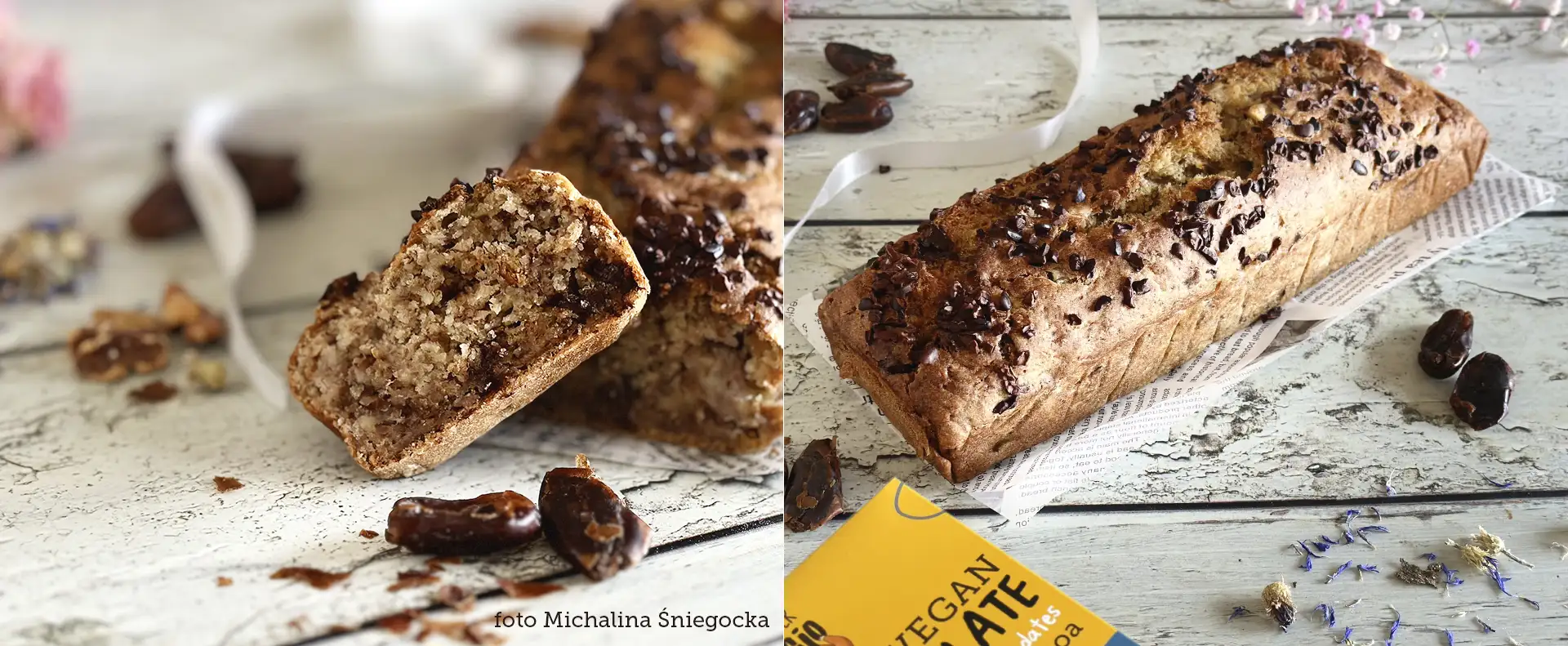 super fudgio przepis na chlebek bananowy z czekoladą