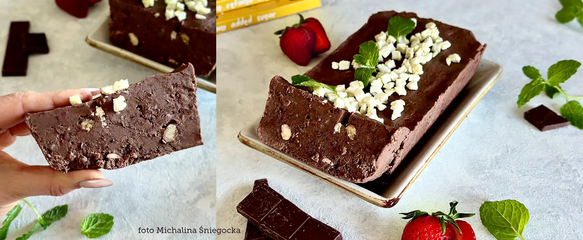 super fudgio przepis na blok czekoladowy
